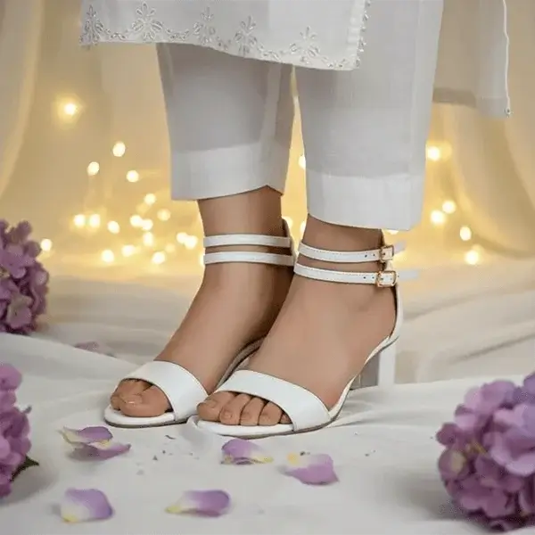 White Sandals